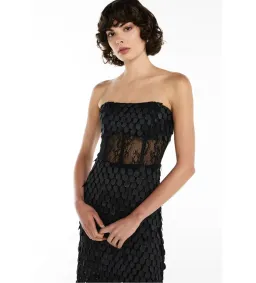 Manning Cartell Supreme Extreme Strapless Gown Black Size AU 6 for rent on The Volte - image 5