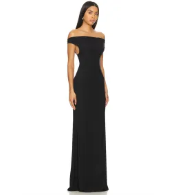 Natalie Rolt Bettina Gown Black Size 0/AU 6 for rent on The Volte - image 2