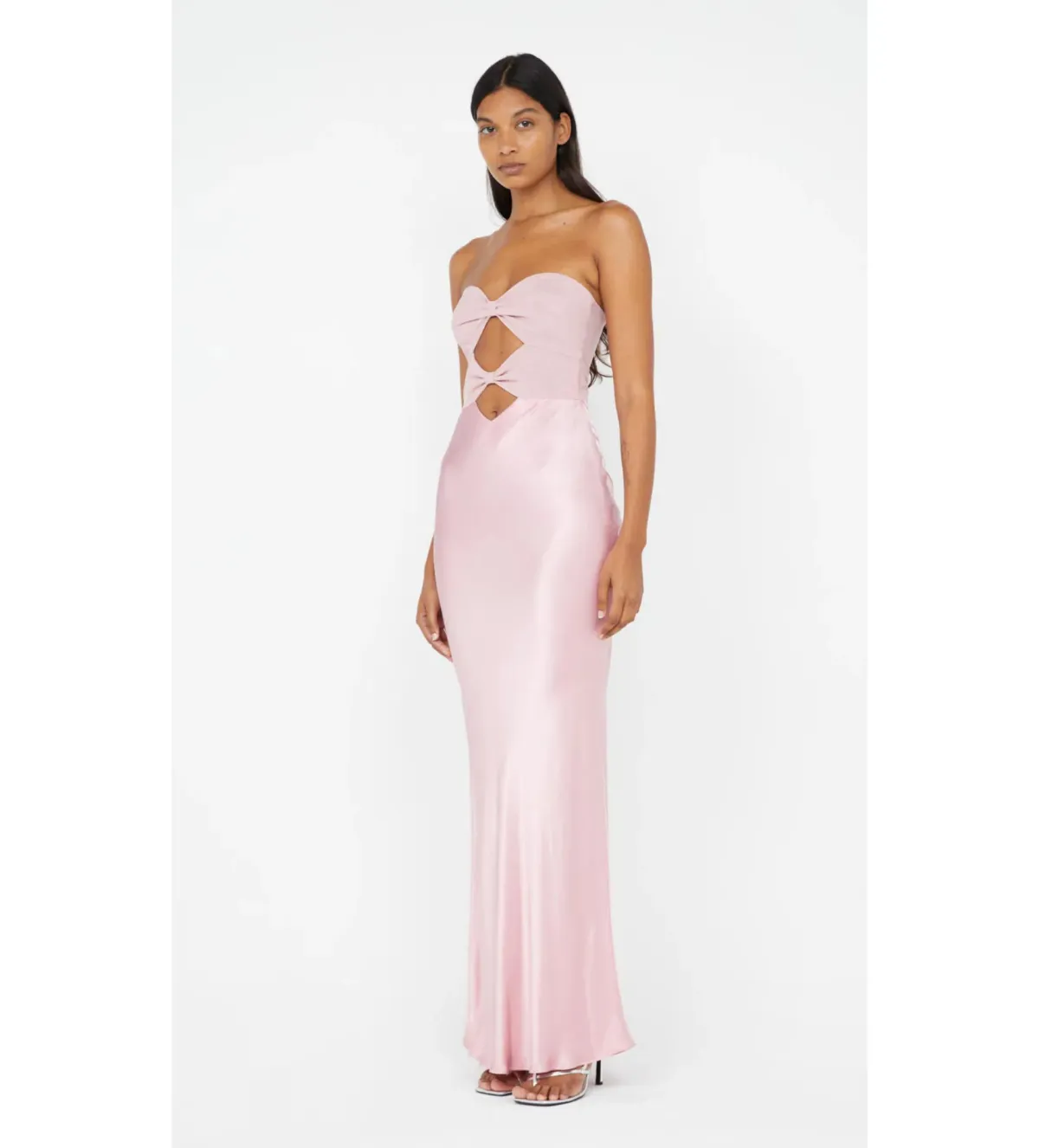 Bec & Bridge Halle Strapless Gown in Dusty Pink Size 10 - Image 2