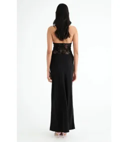 Benni Miko Maxi Dress in Black Size 10 for rent on The Volte - image 3
