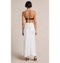 Bec and Bridge Nadia Cut Out Midi Dress White Size 8 for rent on The Volte - image 3