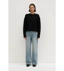 Assembly Label Beau Merino Wool Knit Black Size AU 8 for rent on The Volte - image 2