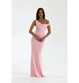Natalie Rolt Bettina Gown Blossom Pink Size 0 / AU 6 for rent on The Volte - image 1