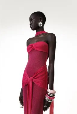 Khanums Kesca Dress in Pink Size S / AU 8 for rent on The Volte - image 2