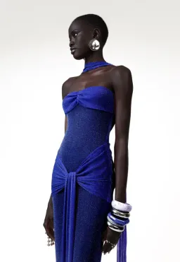 Khanums Kesca Dress in Blue Size S / AU 8 for rent on The Volte - image 3