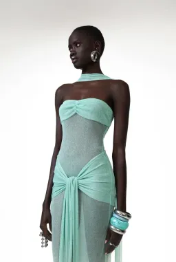 Khanums Kesca Dress in Mint Size S / AU 8 for rent on The Volte - image 3