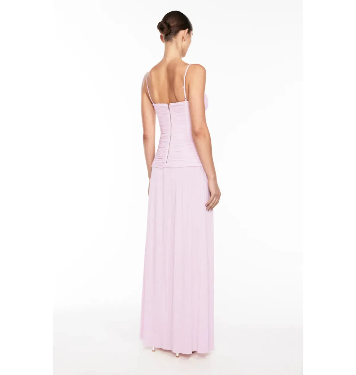 Manning Cartell Double Time Pleat Dress in Hydrangea Size AU 10  - Image 3