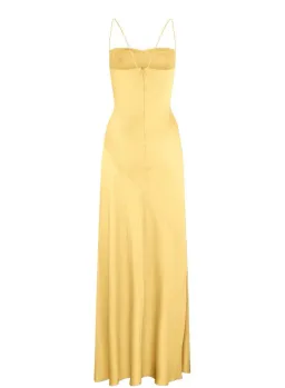 HNTR the Label Gaia Gown in Gold Sun Size XS/AU 6 for rent on The Volte - image 5
