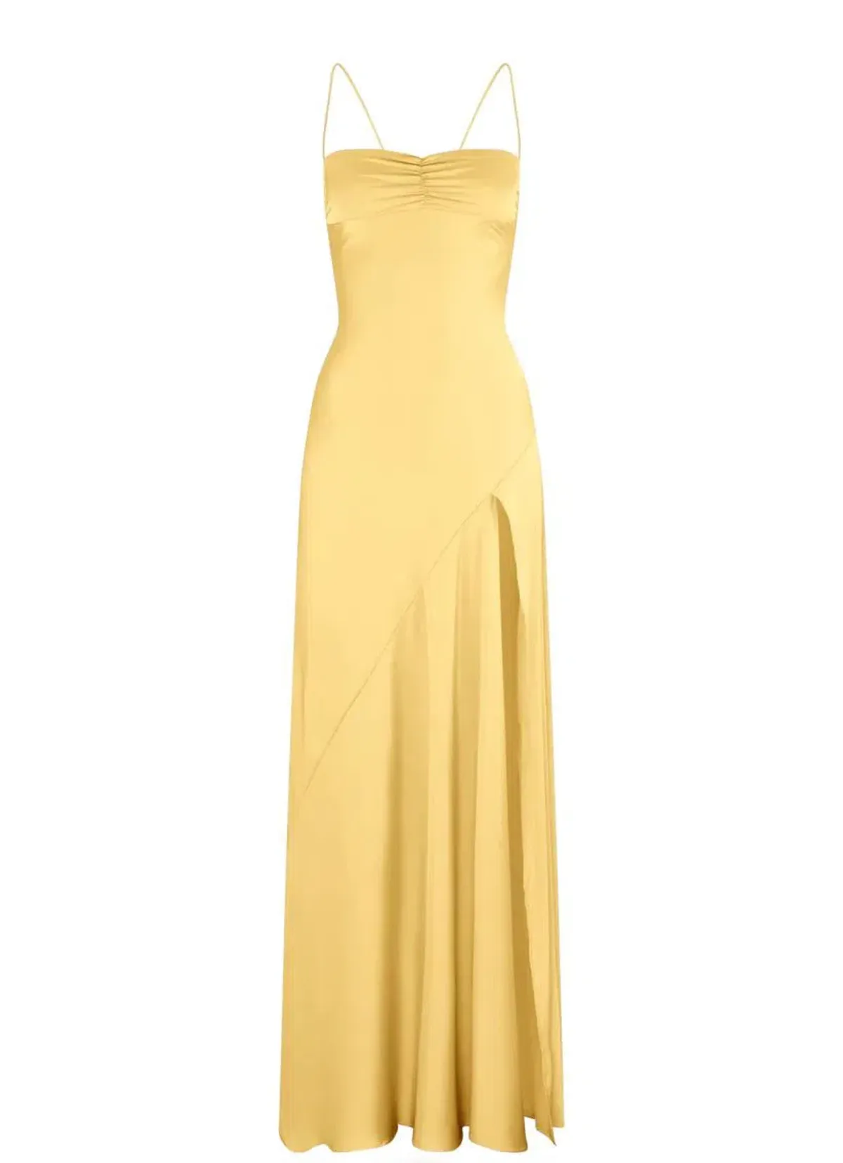 HNTR the Label Gaia Gown in Gold Sun Size S/AU8 - Image 4