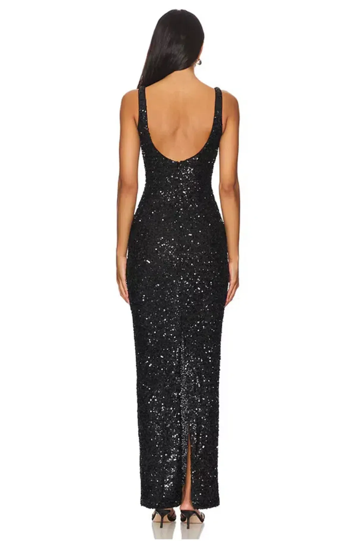 Nbd Janhvi Maxi Dress Black Size AU 10 - Image 2