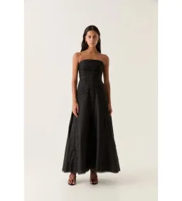 Aje Soundscape Maxi Dress in Black Size AU6 for rent on The Volte - image 1