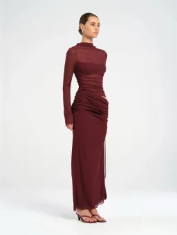 Benni Mable Maxi Dress Plum Size 8 for rent on The Volte - image 2