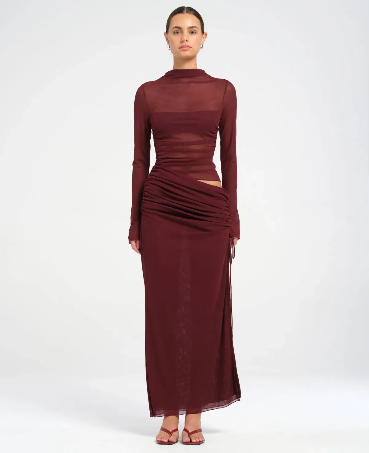 Benni Mable Maxi Dress Plum Size 8 - Image 1