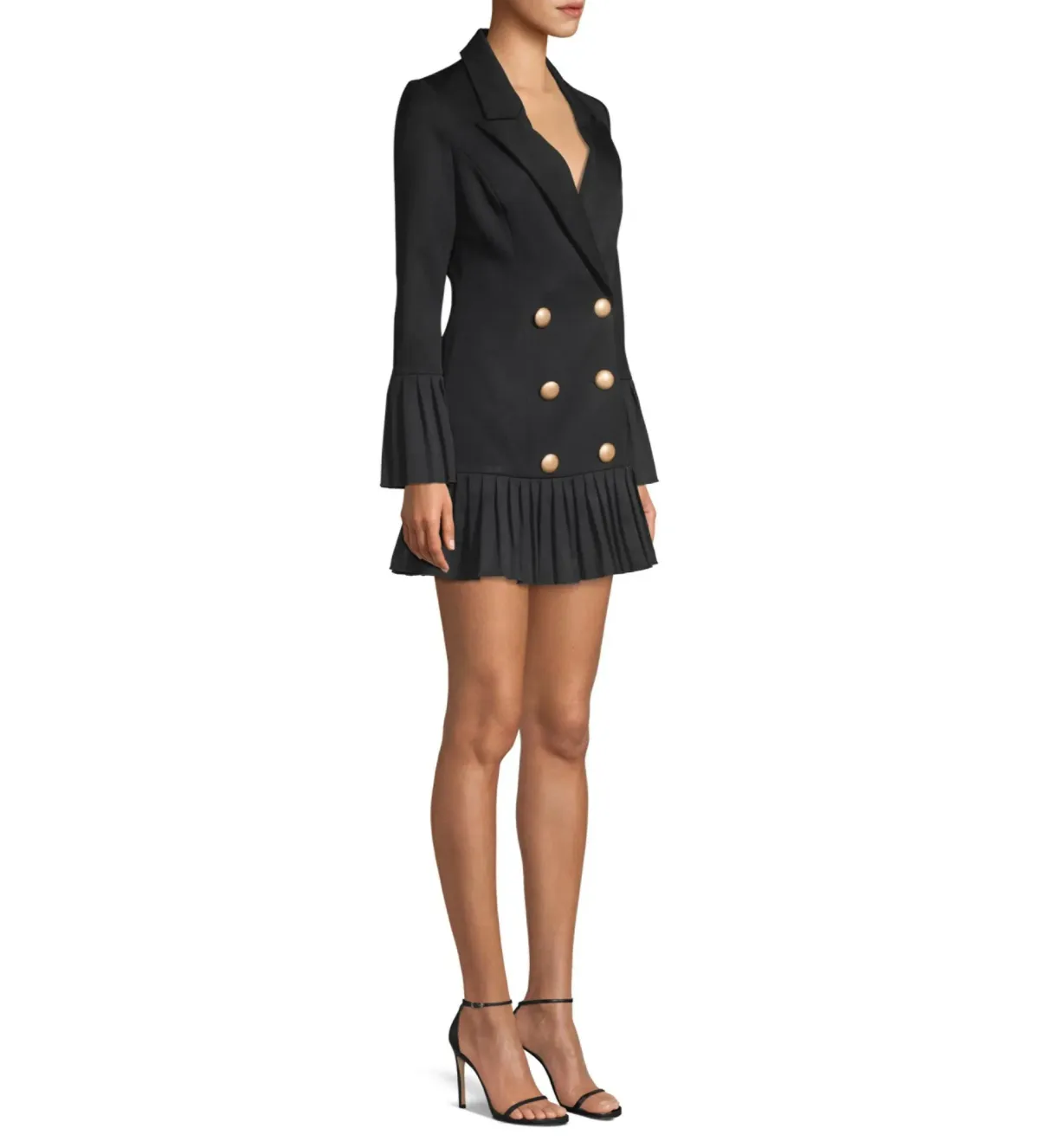 Misha Jordie Blazer Mini Dress Black Size AU 8 - Image 2