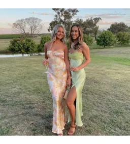 Bec & Bridge Indi Strapless Maxi Floral Size AU 8 for rent on The Volte - image 3