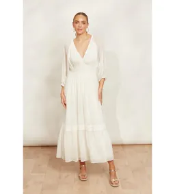 eb&ive Sereno Maxi Dress Pearl Size XL/AU 14 for rent on The Volte - image 1