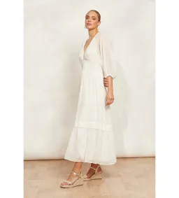 eb&ive Sereno Maxi Dress Pearl Size XL/AU 14 for rent on The Volte - image 2