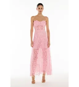 Manning Cartell Tea Ceremony Maxi Dress Pink Size 6 for rent on The Volte - image 1