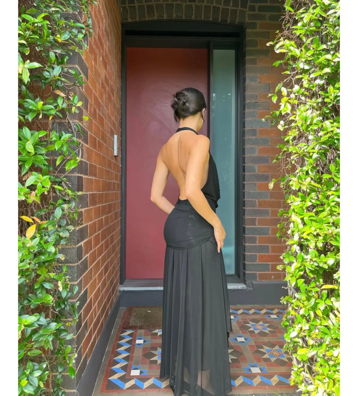 Raphaella Santana  Hera Dress Black Size 8 - Image 2