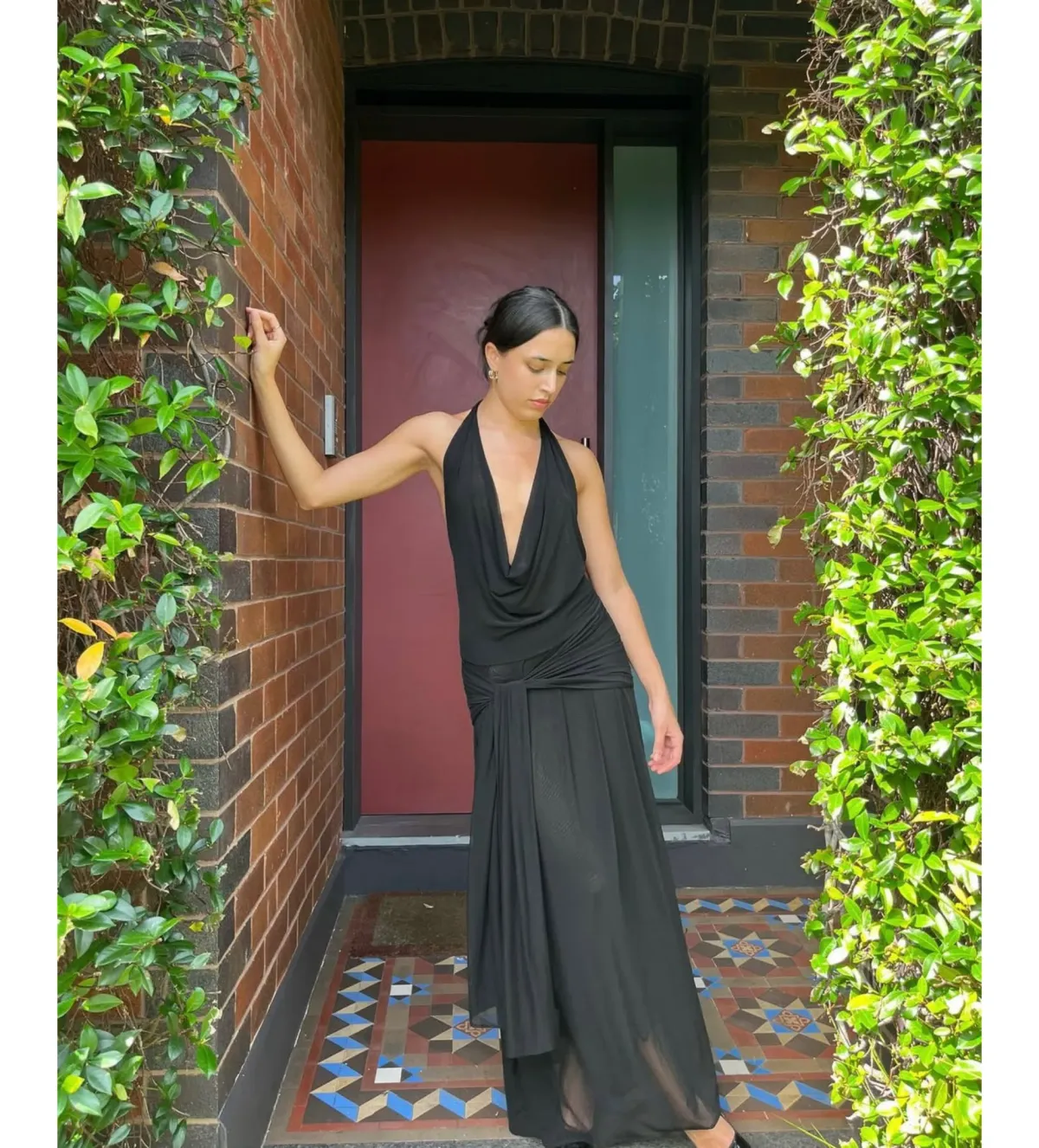 Raphaella Santana  Hera Dress Black Size 10 - Image 1