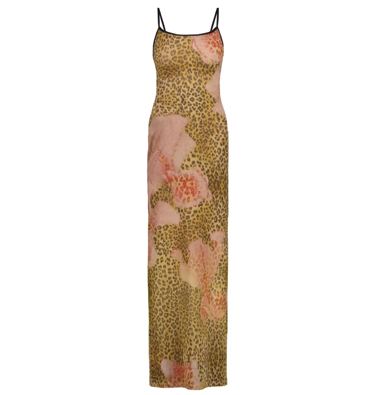 With Harper Lu Slip Dress in Mesh Leopard Size S / AU 8 - Image 6