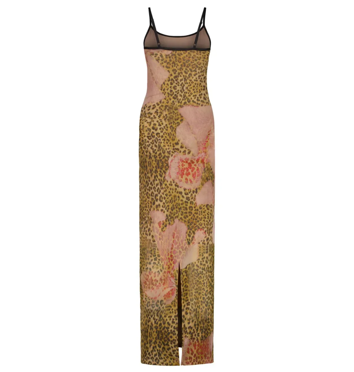 With Harper Lu Slip Dress in Mesh Leopard Size M / AU 10 - Image 7