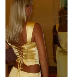 I Am Delilah Daffodil Valerie Set Yellow Size S / AU 8 for rent on The Volte - image 4