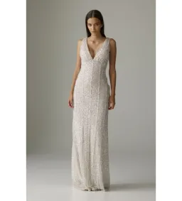 Rachel Gilbert Yolandie Gown in Size 4 for rent on The Volte - image 1