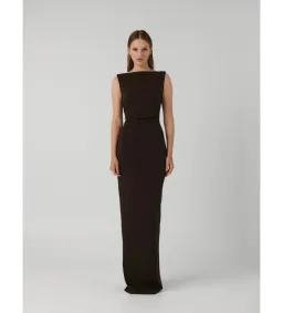 Effie Kats Coffee Verona Gown in Brown Size Small/ AU 8 for rent on The Volte - image 1