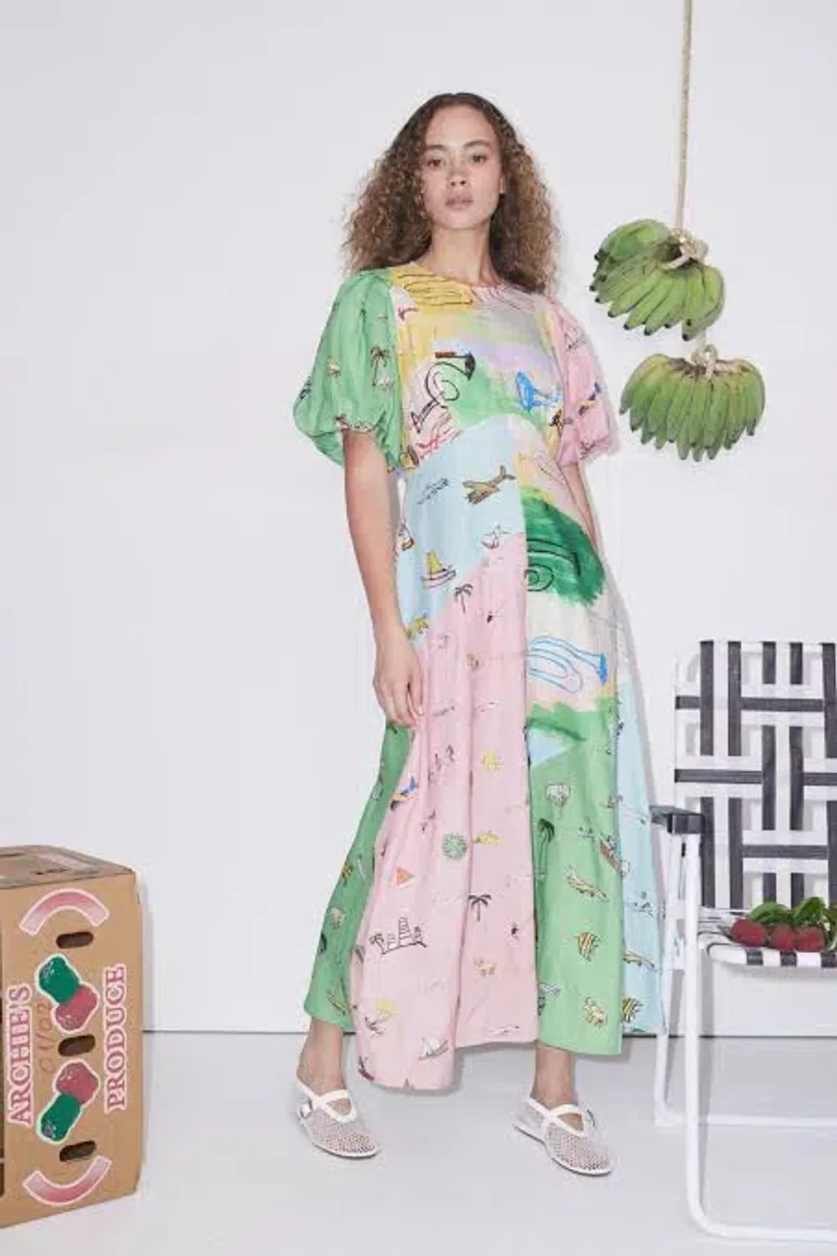Alemais Jet Midi Dress size 8 - Image 1