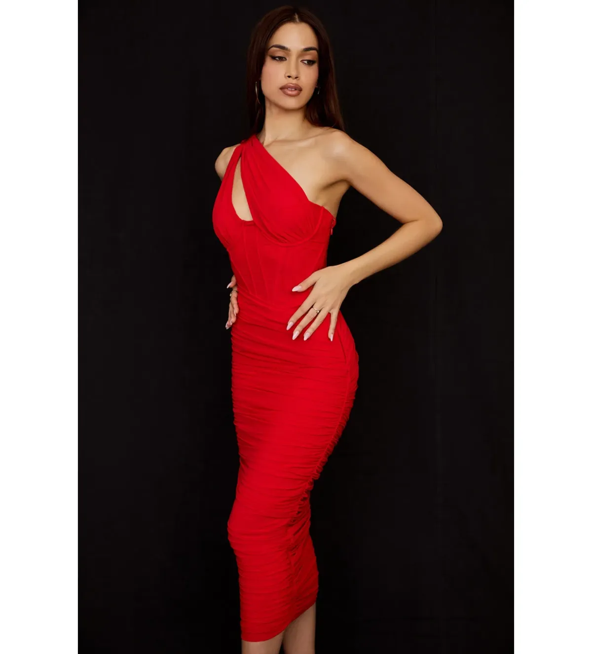 House of CB Valentina Dress Scarlett Size 6 - Image 1