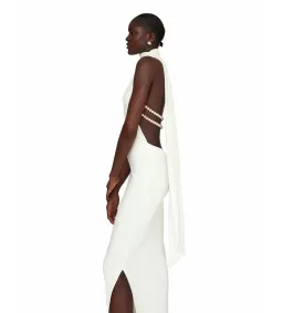 Khanums Kara Maxi Dress Ivory Size M/AU 10 for rent on The Volte - image 2