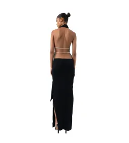 Khanums Kara Maxi Dress Black Size M/AU 10 for rent on The Volte - image 4