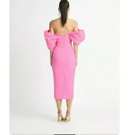 Sheike Ever After Midi Dress Pink Size 14 for rent on The Volte - image 3