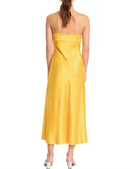 Bec & Bridge Only In Paris Slip Dress Yellow Size 10 for rent on The Volte - image 3