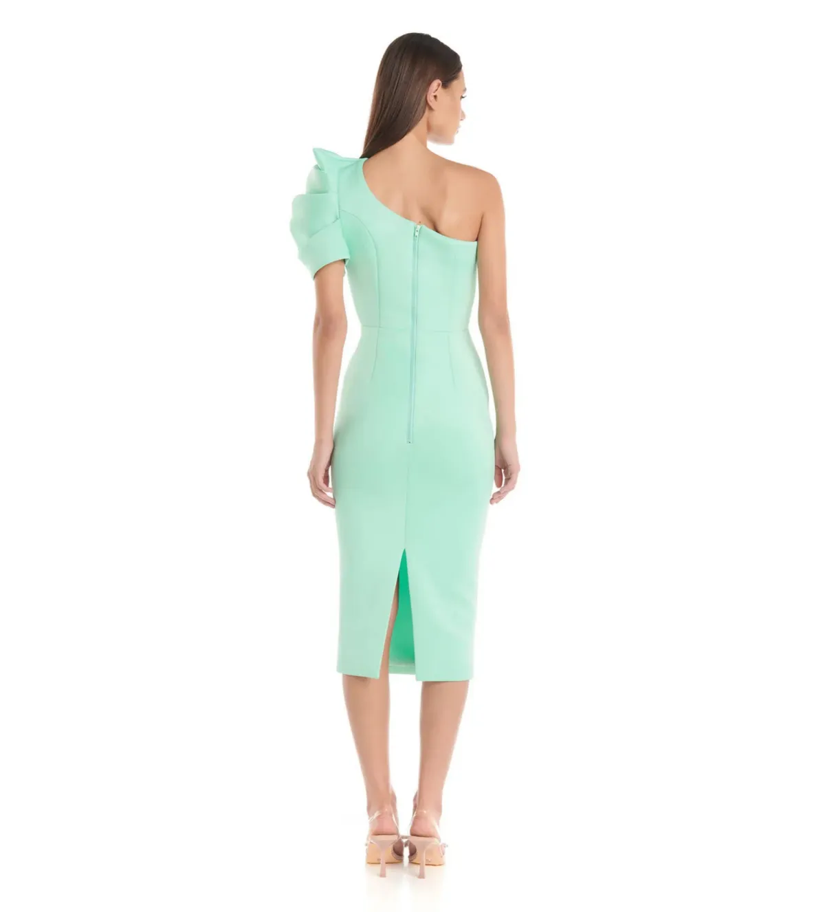 Eliyah the Label Suzie Midi Dress Mint Green Size 10 - Image 2