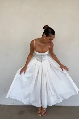 House of CB Ysabella Dress White Size 8/S for rent on The Volte - image 4