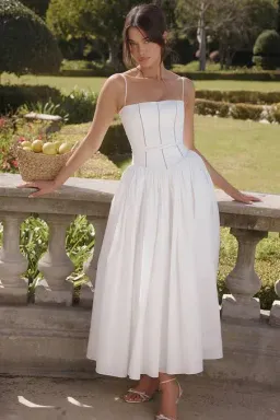 House of CB Ysabella Dress White Size 8/S for rent on The Volte - image 8