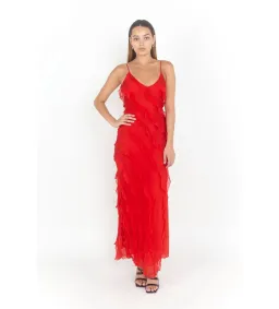 Rat & Boa Cecilia Dress in Red Size 6 for rent on The Volte - image 1