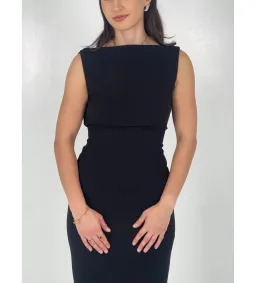 Effie Kats Verona Gown in Black Size XS / AU 6 for rent on The Volte - image 3