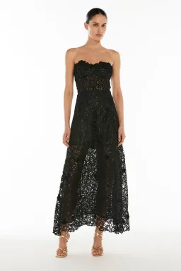 Manning Cartell Tea Ceremony Maxi Dress Black Size AU 8 for rent on The Volte - image 1