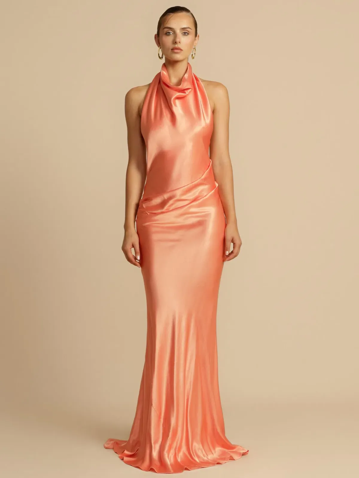 Arcina Ori Gaia Dress Papaya Size M / AU 10 - Image 1