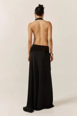 Ance Gria Adele Gown Black Size M / AU 10 for rent on The Volte - image 3