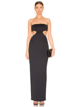 Natalie Rolt Carmen Gown Black Size 1 / AU 8 for rent on The Volte - image 1