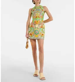 Alemais Pinball Print Mini Dress Multi Size AU 10 for rent on The Volte - image 1