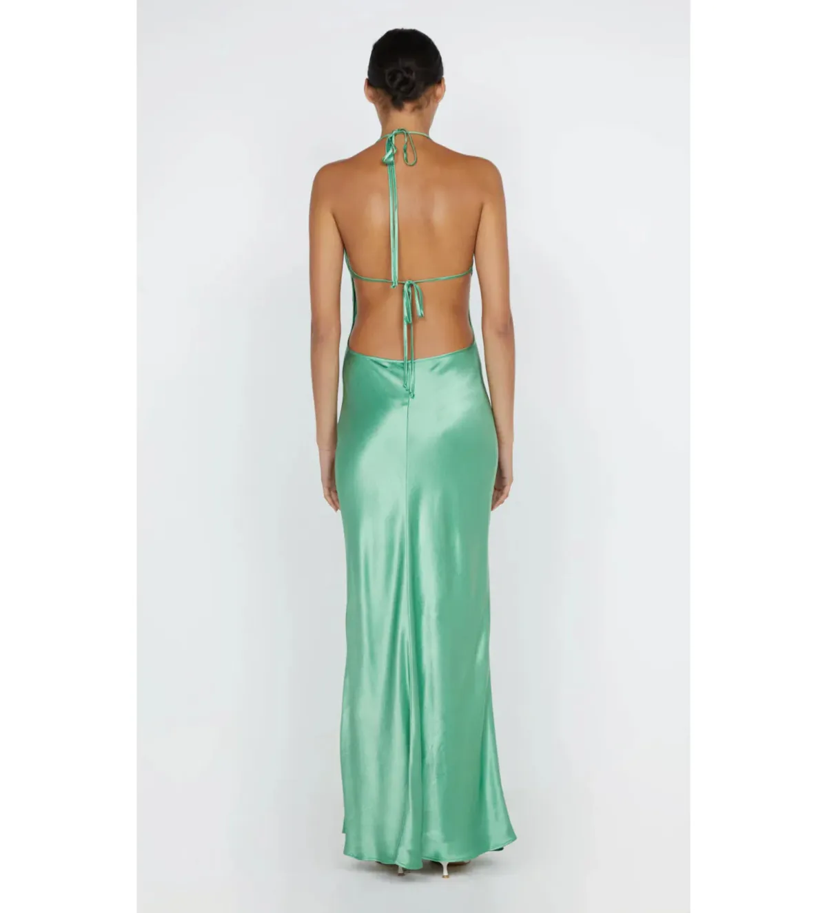 Bec & Bridge Zariah Halter Dress Green Apple Size AU 6 - Image 3