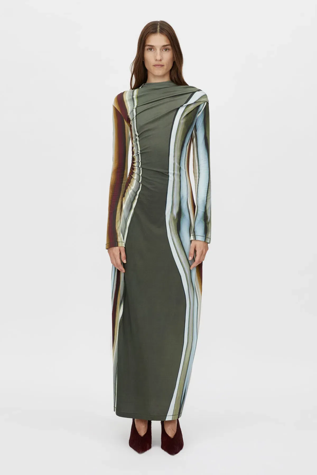 Camilla and Marc Elixir Jersey Maxi Dress in Elixir Print Size 6 - Image 1