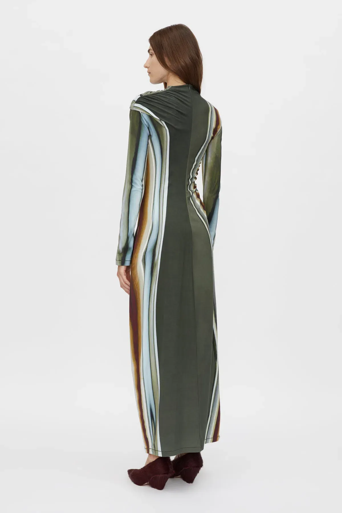 Camilla and Marc Elixir Jersey Maxi Dress in Elixir Print Size 6 - Image 2