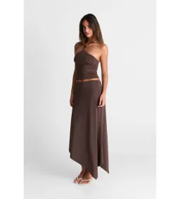 Sasha Therese Lyra Tank and Maxi Skirt Set Chocolate Size AU 8 for rent on The Volte - image 2