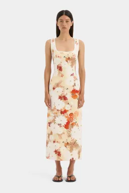 SIR The Label Jessamine Midi Dress Size AU 8 for rent on The Volte - image 1